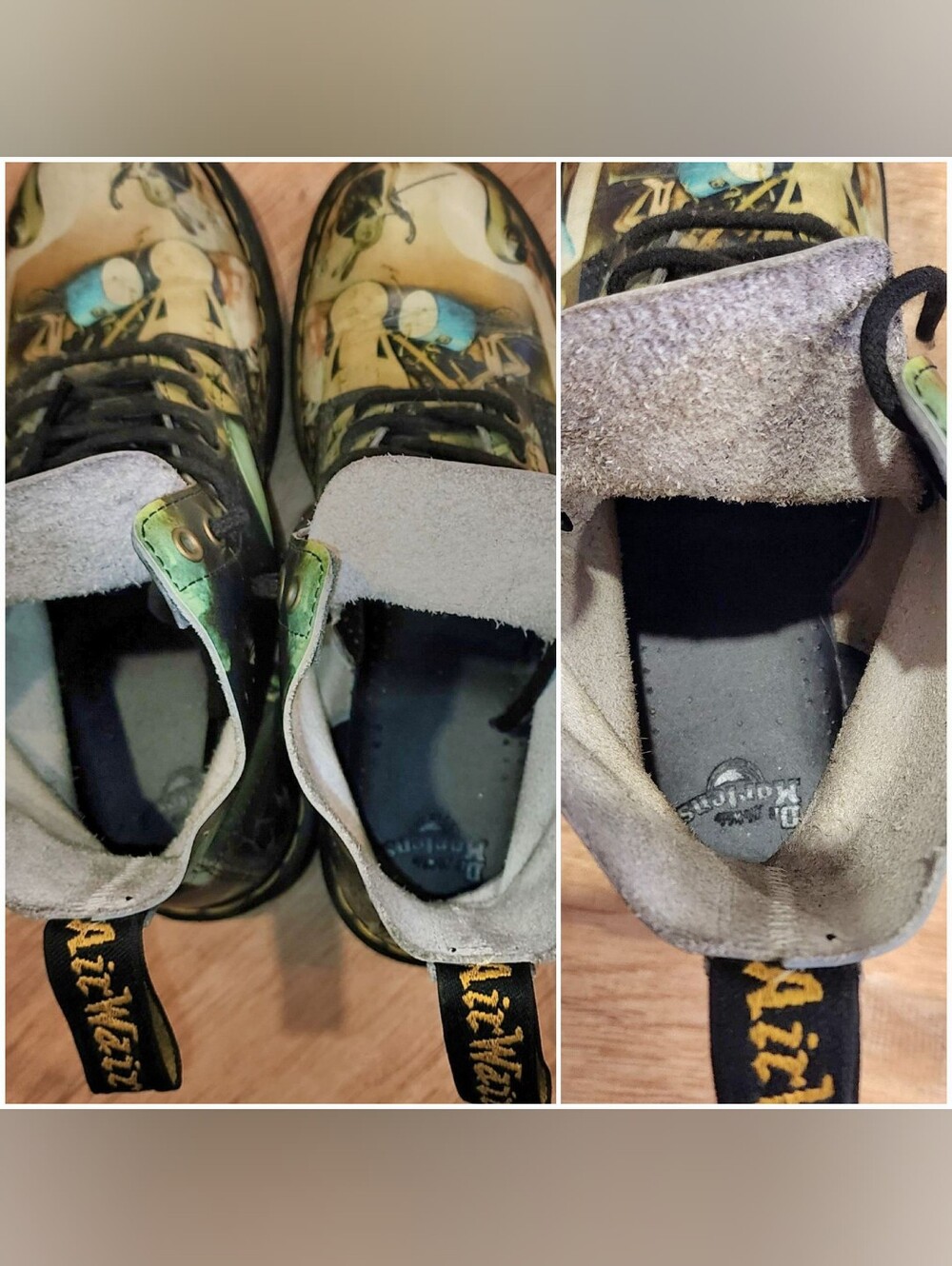 Rare Dr Martens x Hieronymus Bosch 1460 Pascal Hell Boots Men's 8 Women's 9 - Picture 6 of 8